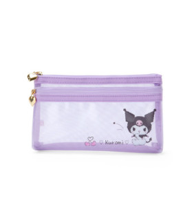 Kuromi Large Flat Pen Pouch: