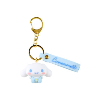 Cinnamoroll Key Ring With Plastic Mascot: Baby