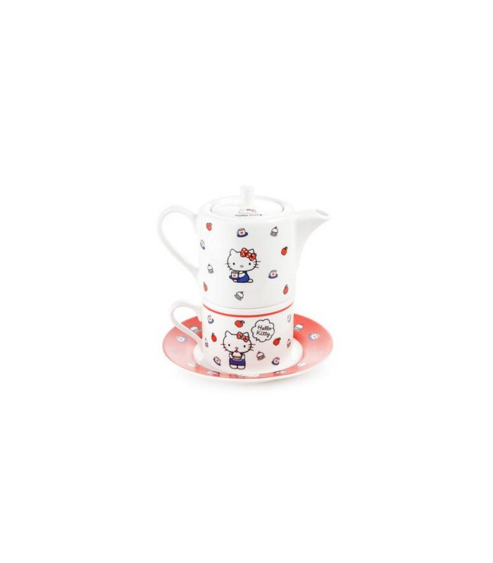 Hello Kitty Teapot Set