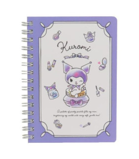 Kuromi A6 Ring Notebook