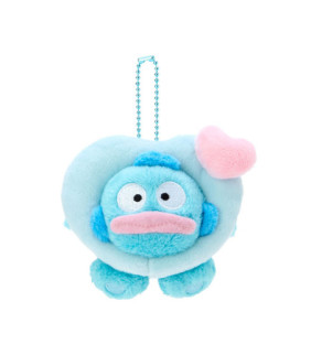 Hangyodon Mascot Plush Keychain: Colorful Heart Series