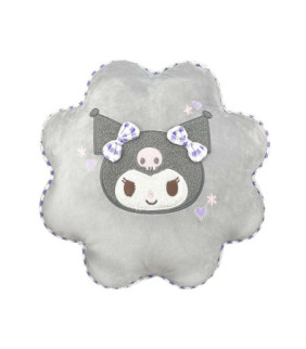 Kuromi Flower Shaped Cushion