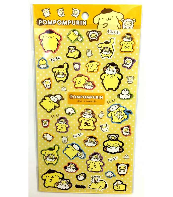 Pompompurin Stickers: L Sheep