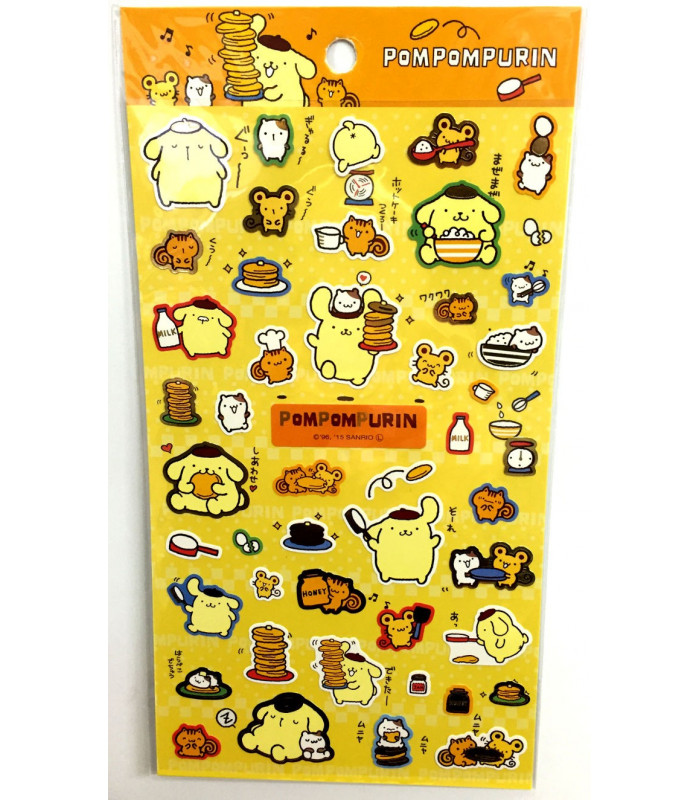 Pompompurin Stickers: L Pancake