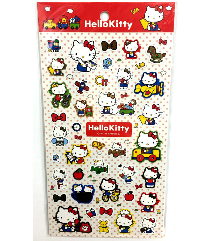 Hello Kitty Stickers: Retro L