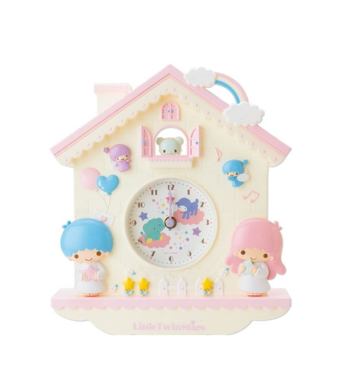 Little Twin Stars Wall Clock: Pendulum