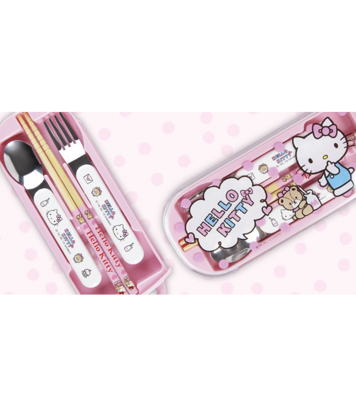 Hello Kitty Spoon & Fork Set: Tinychum