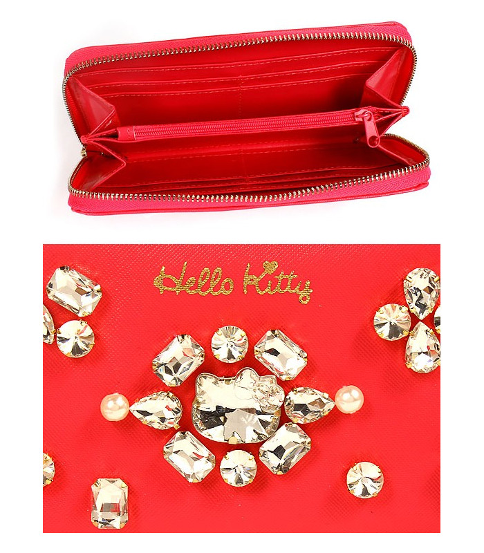 Hello Kitty Wallet: Bijoux Pink