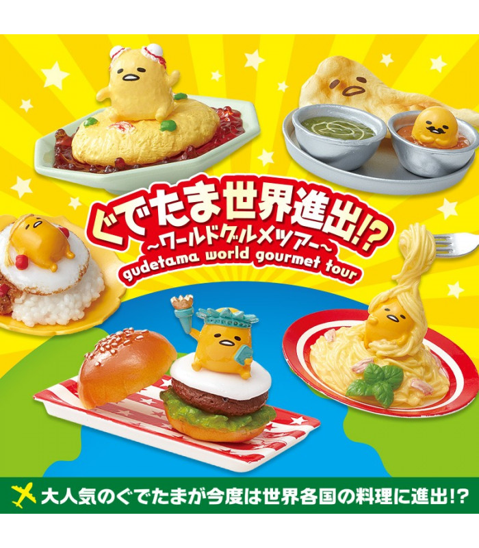 Gudetama World Gurmet Tour Random Box