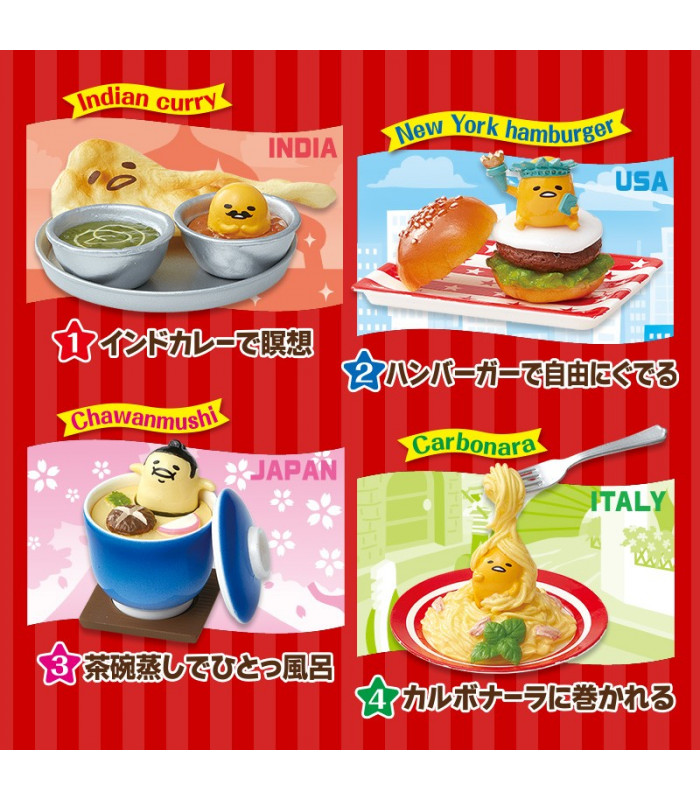 Gudetama World Gurmet Tour Random Box