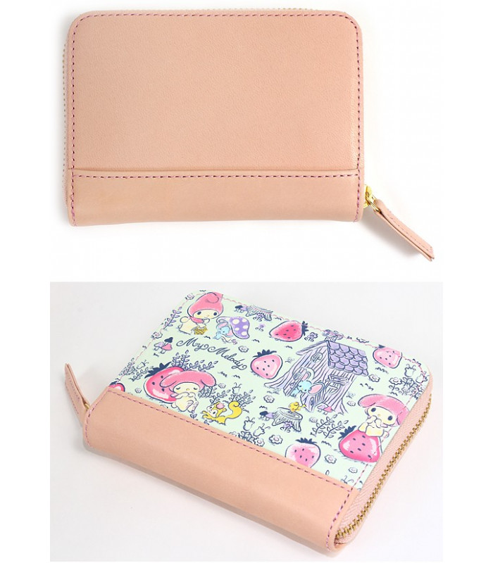 My Melody Lng Wallet: Genuine Leather