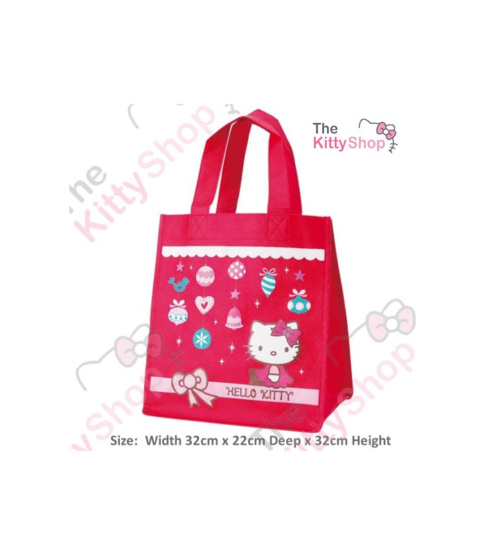 Hello Kitty Reusable Tote Bag Red