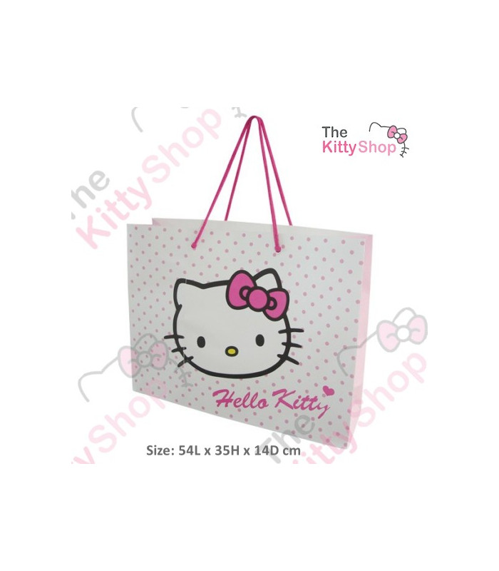 Hello Kitty Paper Shopping Bag M