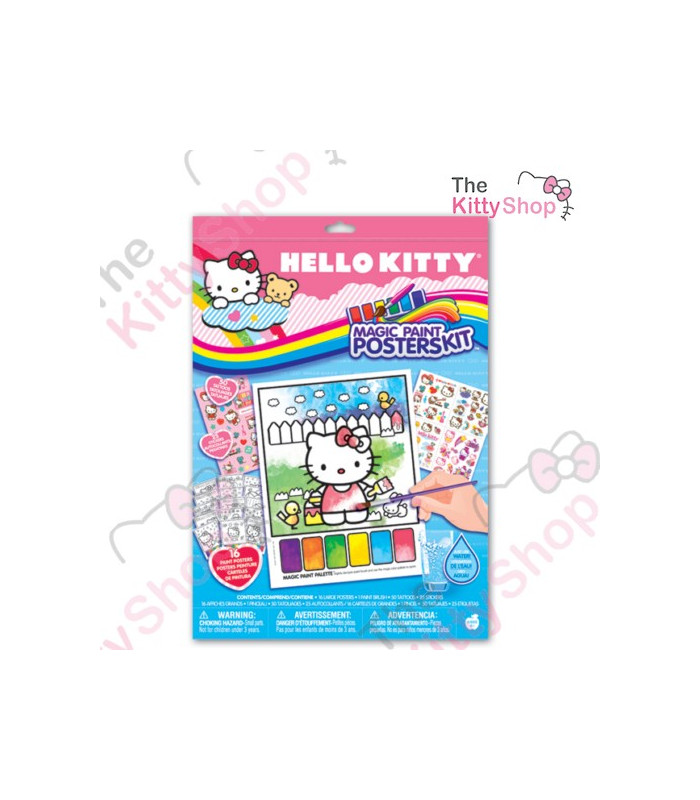 Hello Kitty Paint Poster Kit In A Bag